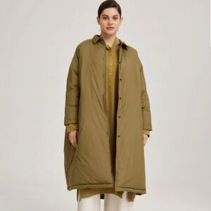 Nap lounge wear button down lightweight coat size M